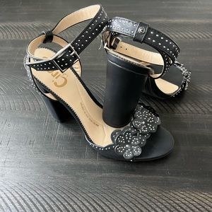 Sam Edelman Merle Studded Floral Dress Sandals